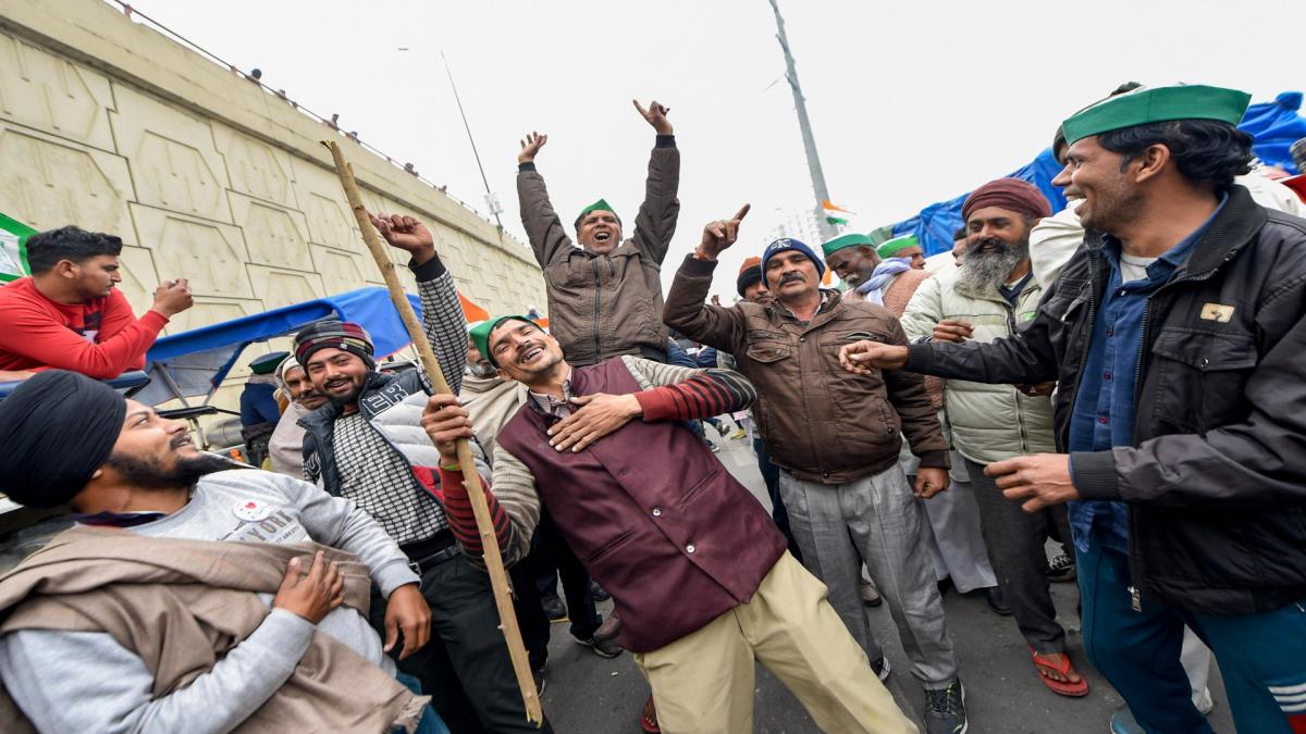 farmers protest tractor rally