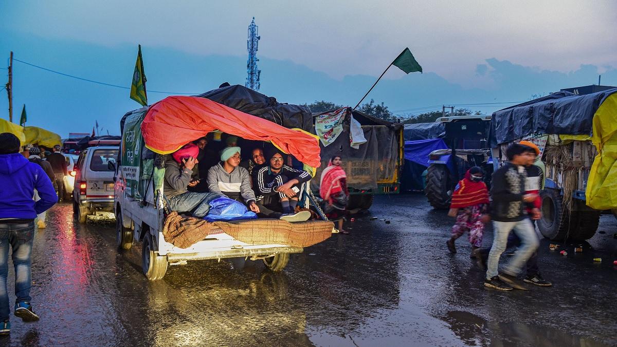 farmers ongoing stir against new bills (Photo-PTI)
