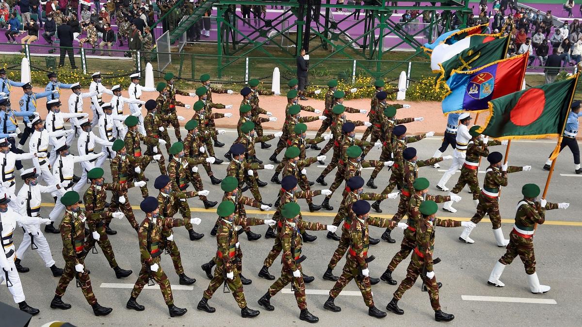 Republic day reharsal  parade (Photo-PTI)