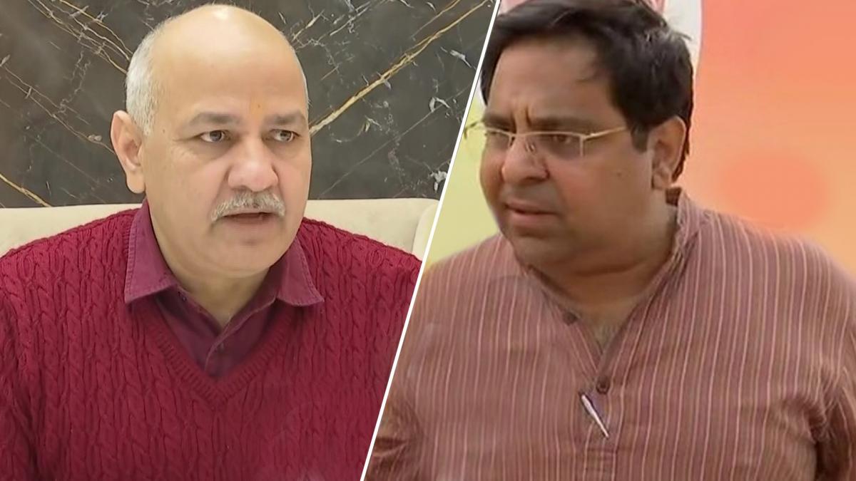 Harish Khurana targets Manish Sisodia 