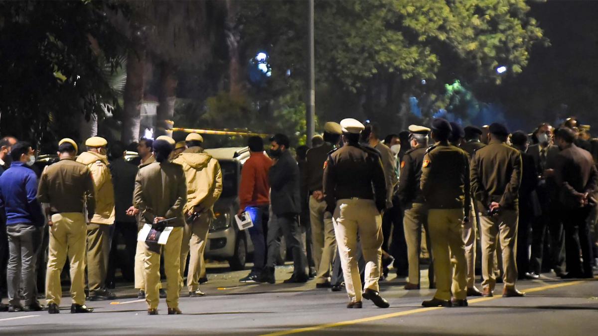 Blast outside the Israeli Embassy in Delhi
