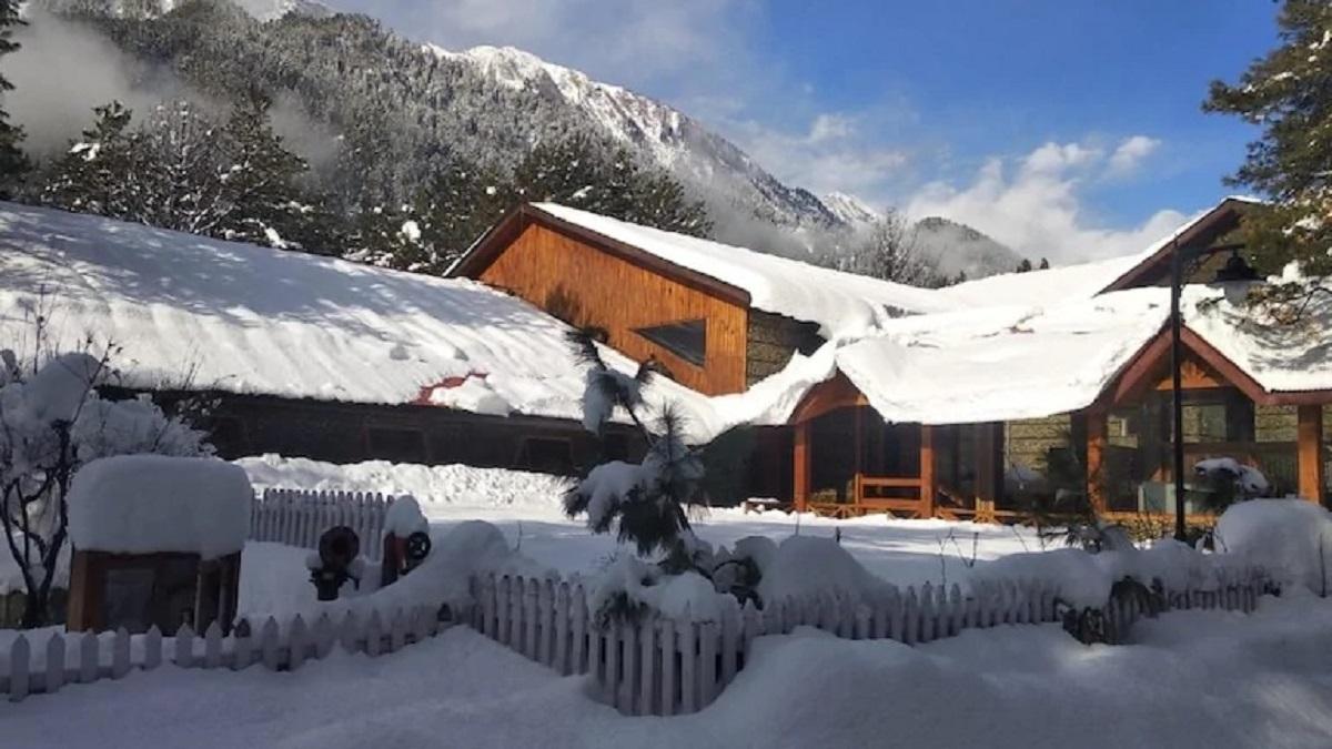 Snow fall in Kashmir Valley (Photo-PTI)