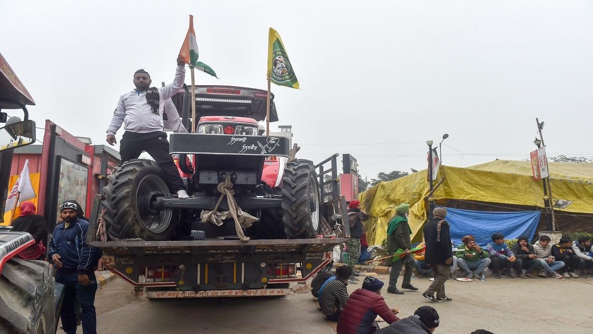 Farmers amid protest against Modi Government (File Photo-PTI)