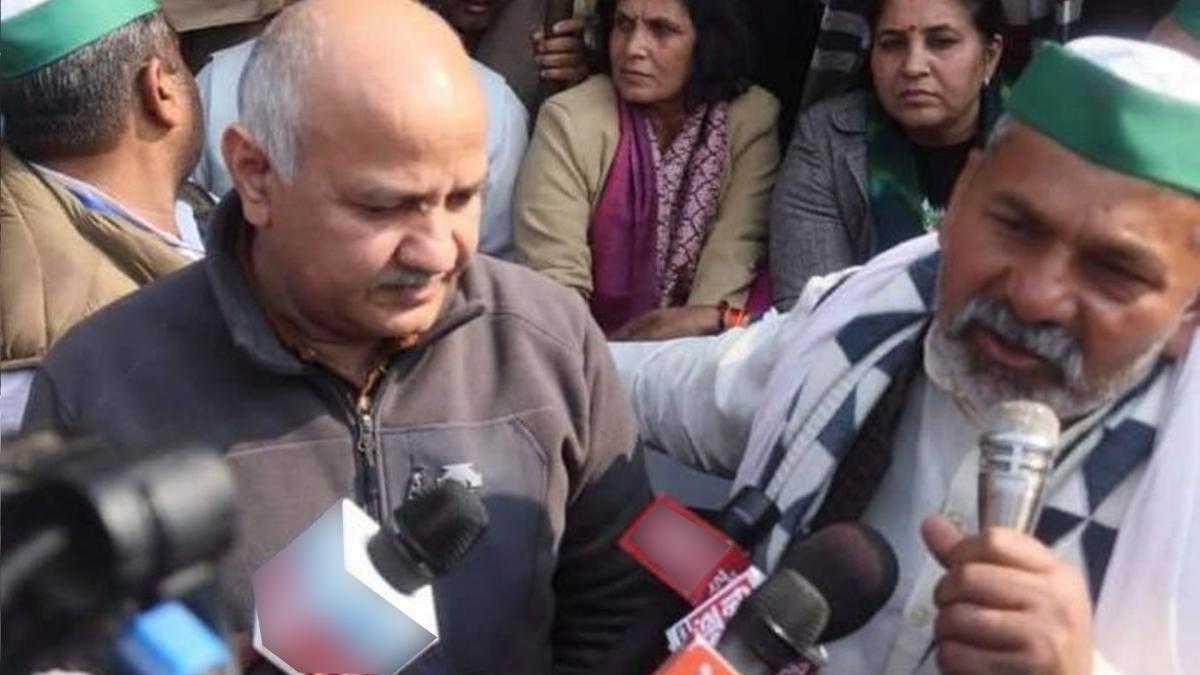 Manish Sisodia reaches Ghazipur border