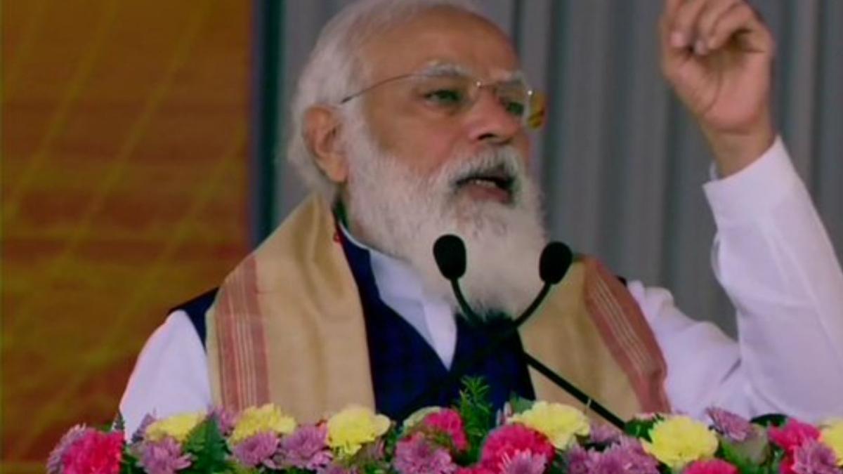 Narendra Modi in Assam (File-ANI)