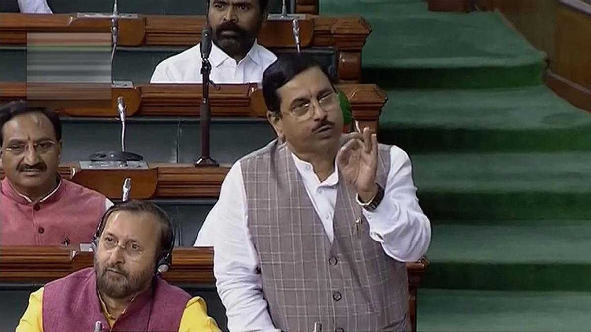 Parliamentary Affairs Minister Prahlad Joshi 