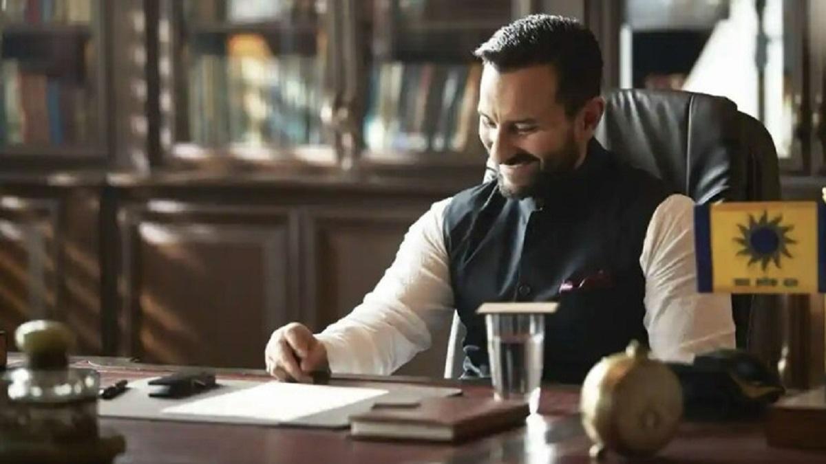Bollywood Star Saif Ali Khan in Tandav web series 