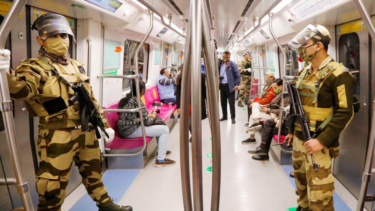 Security ahead of Republic Day in Delhi 