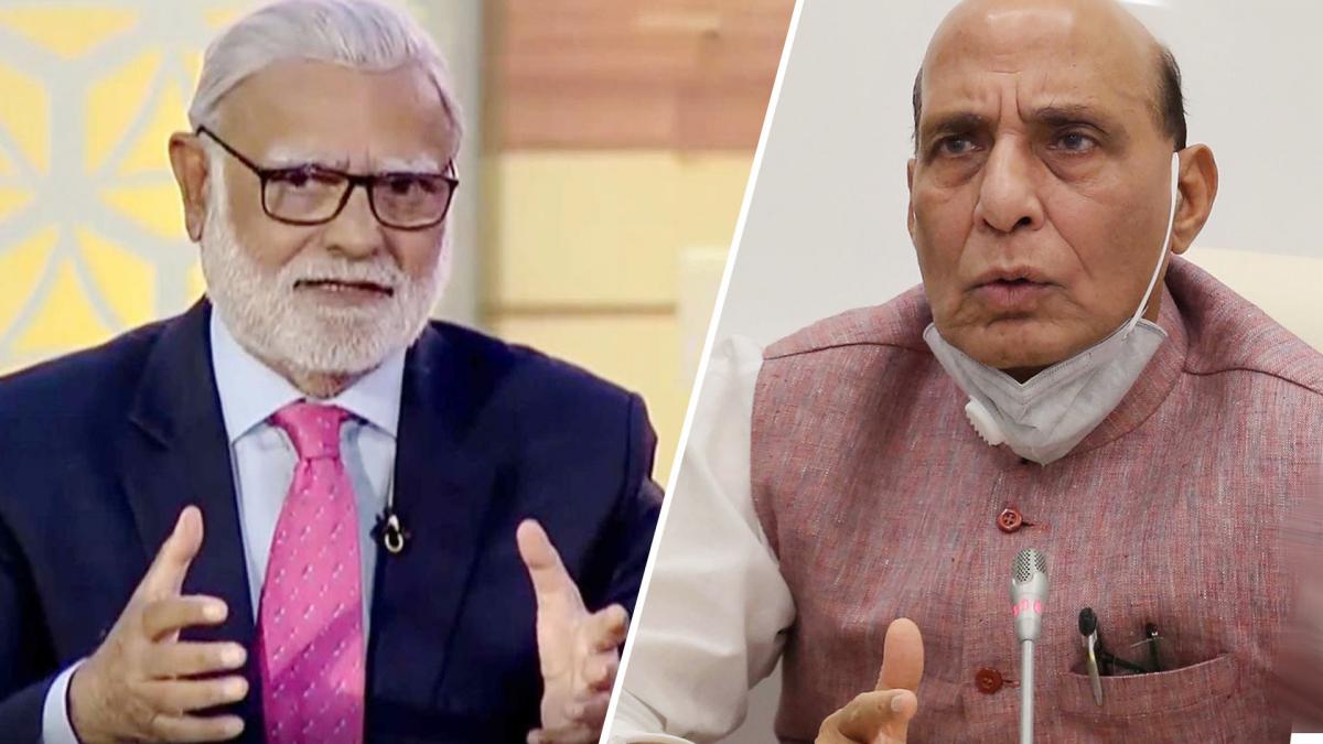 Rajnath Singh seedhi Baat with Prabhu Chawla