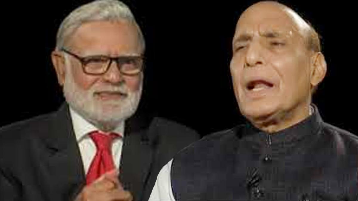 Rajnath Singh seedhi Baat with Prabhu Chawla over farm bills 