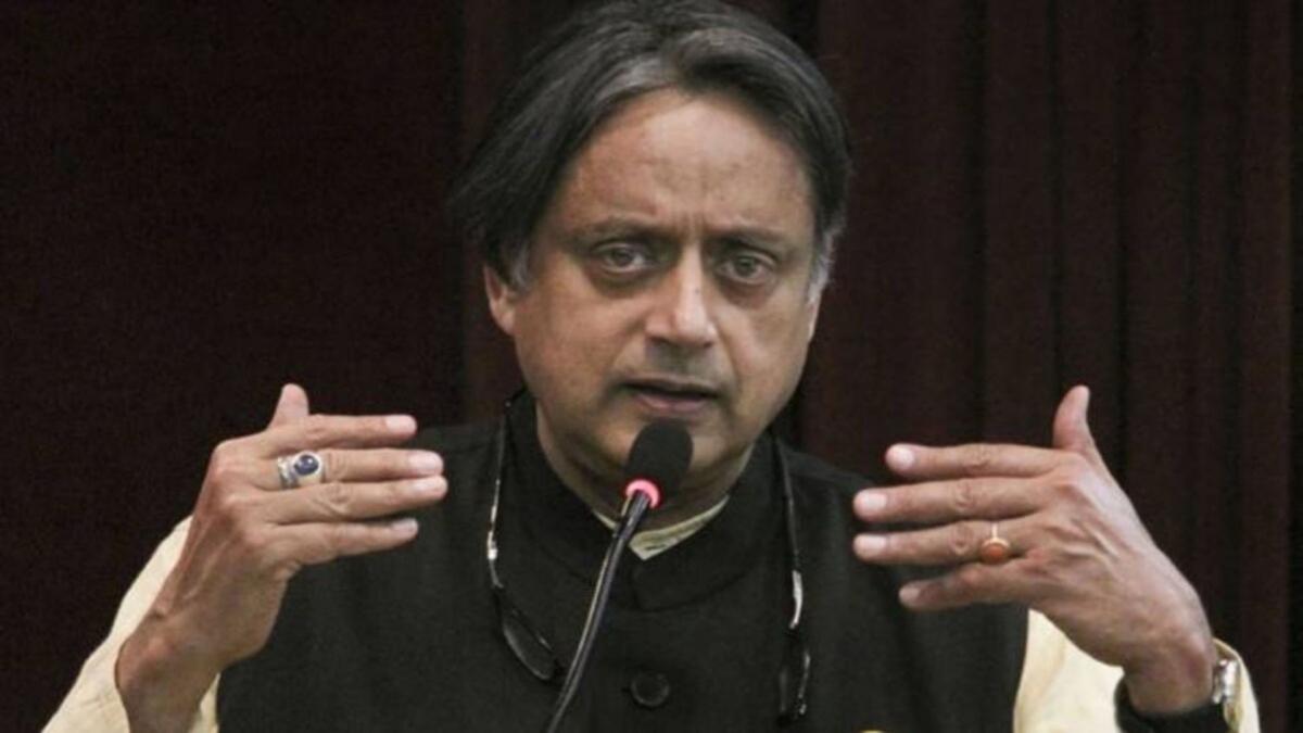 कांग्रेस सांसद शशि थरूर (PTI)