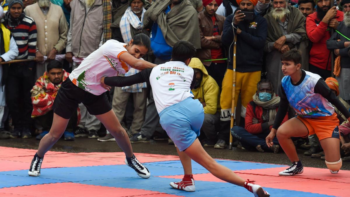 kabaddi players reached at sindhu border