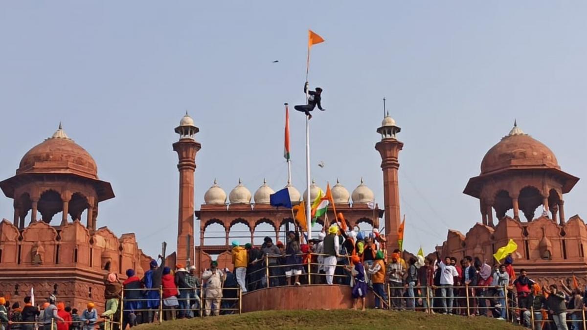 Tractor Parade, Red Fort (Chandradeep Kumar/India Today)