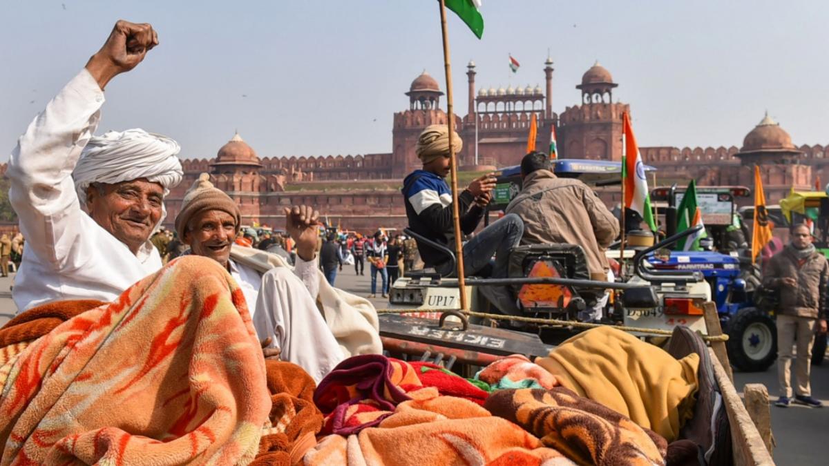 Tractor Parade, Red Fort (File-PTI)