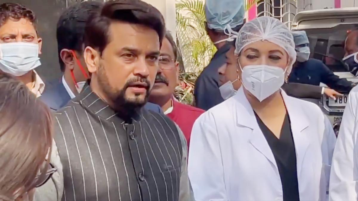 Union Minster Anurag Thakur 