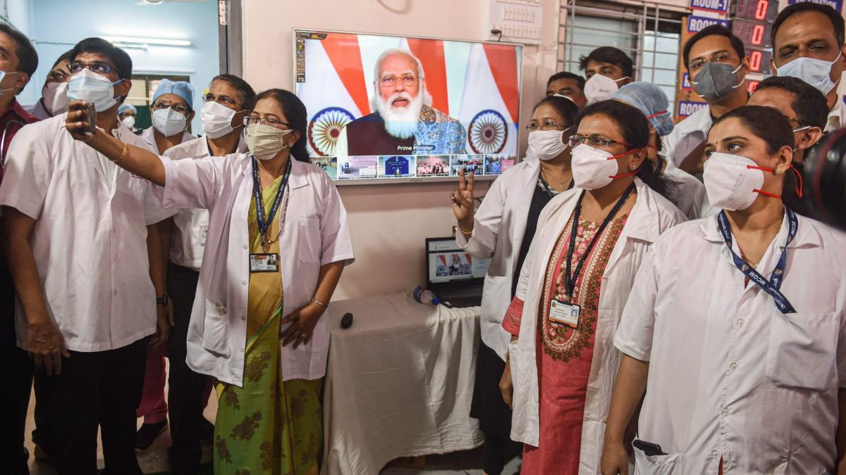 corona vaccination drive