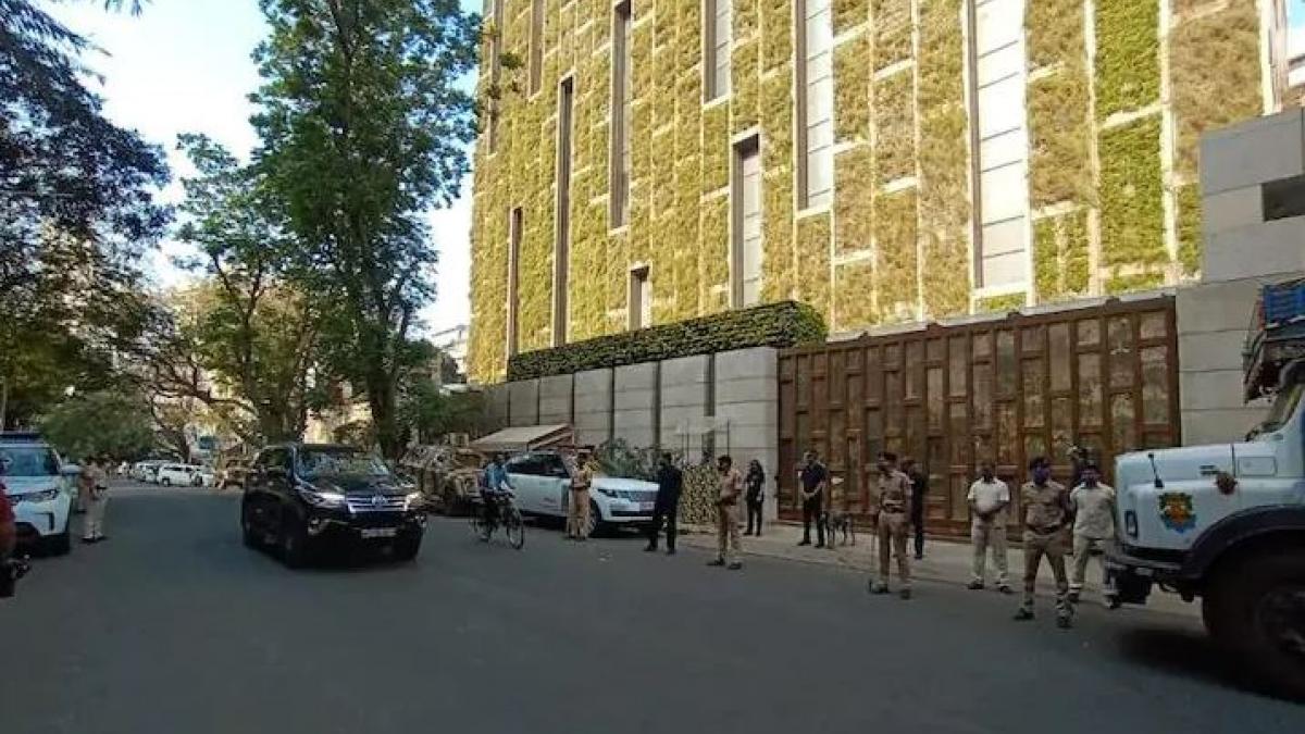 Ambani security scare