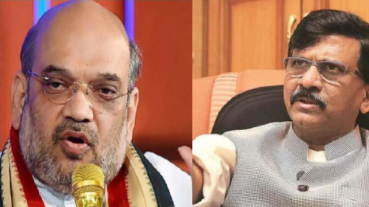  Amit Shah and Sanjay Raut