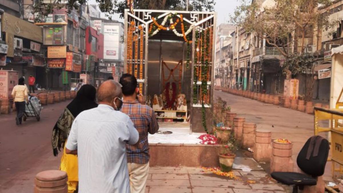  Chandni Chowk, Hanuman Temple (File- Twitter/ Praveen Shankar Kapoor)