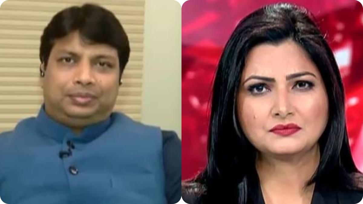 Chitra Tripathi and Rohan Gupta in Hallabol