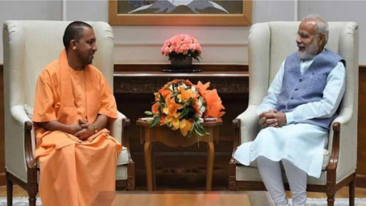 CM Yogi Adityanath-PM Narendra Modi