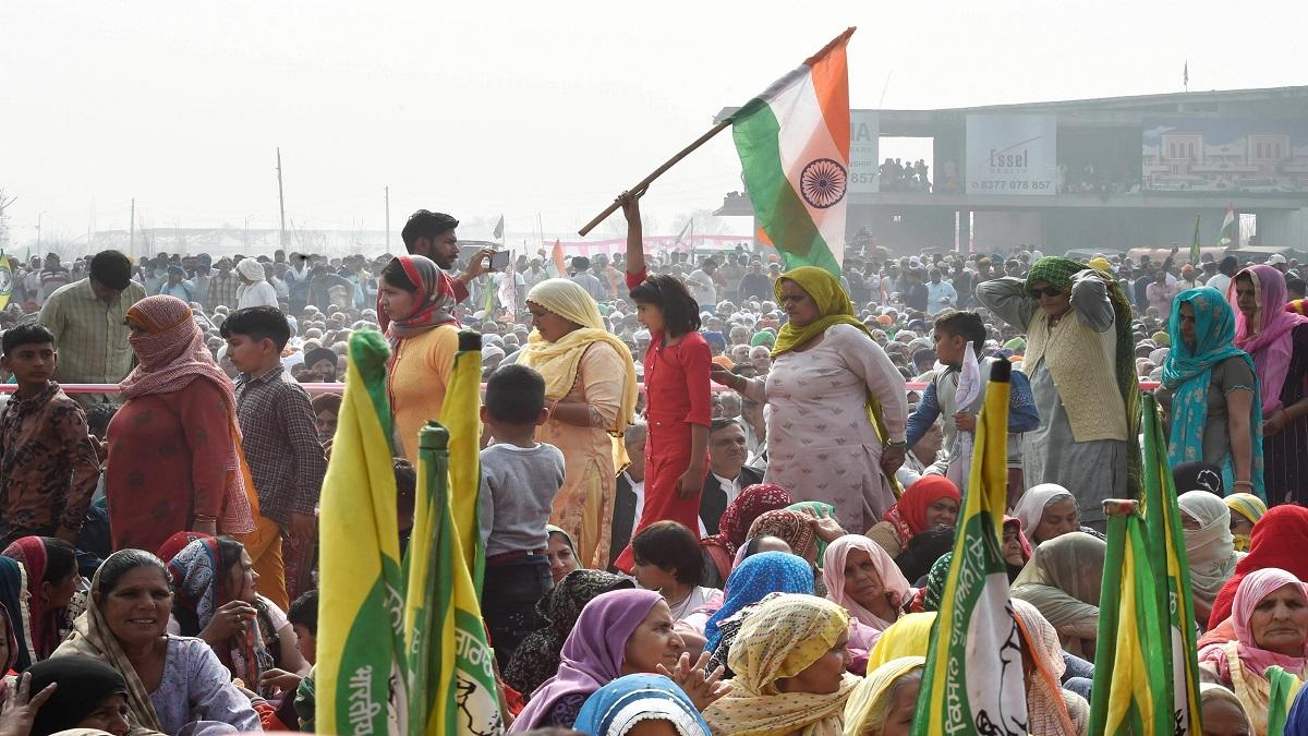 Farmers ongoing stir against new farm laws (Photo-PTI)