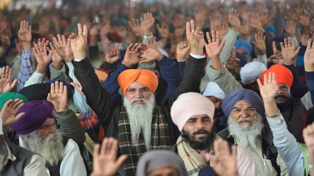 Farmers agitation against New Farm Laws (Photo-PTI)