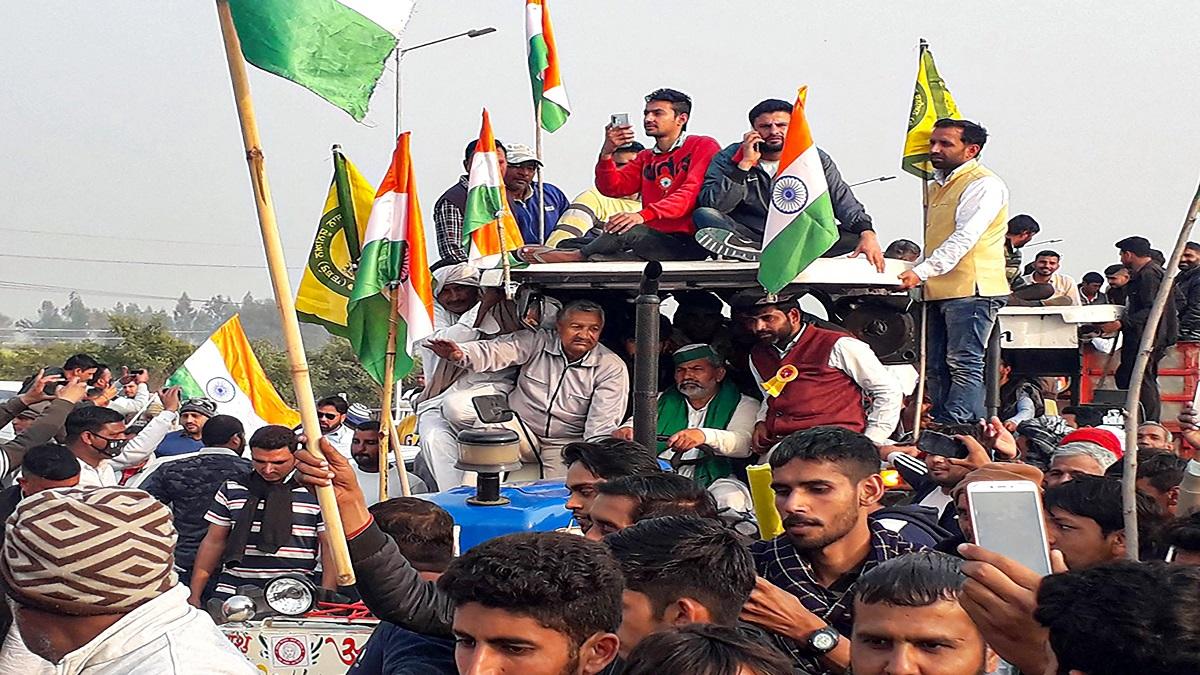 Farmers Stir against new farms laws (Photo-PTI)