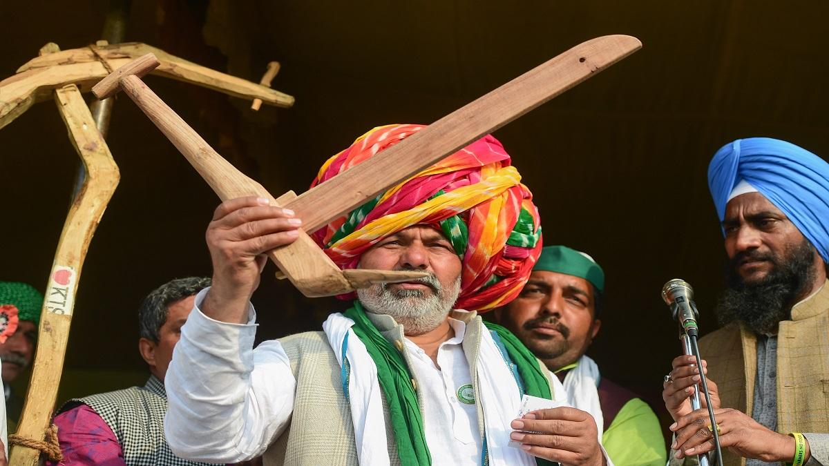 केंद्र के खिलाफ जारी है किसानों का विरोध प्रदर्शन (फोटो-PTI)