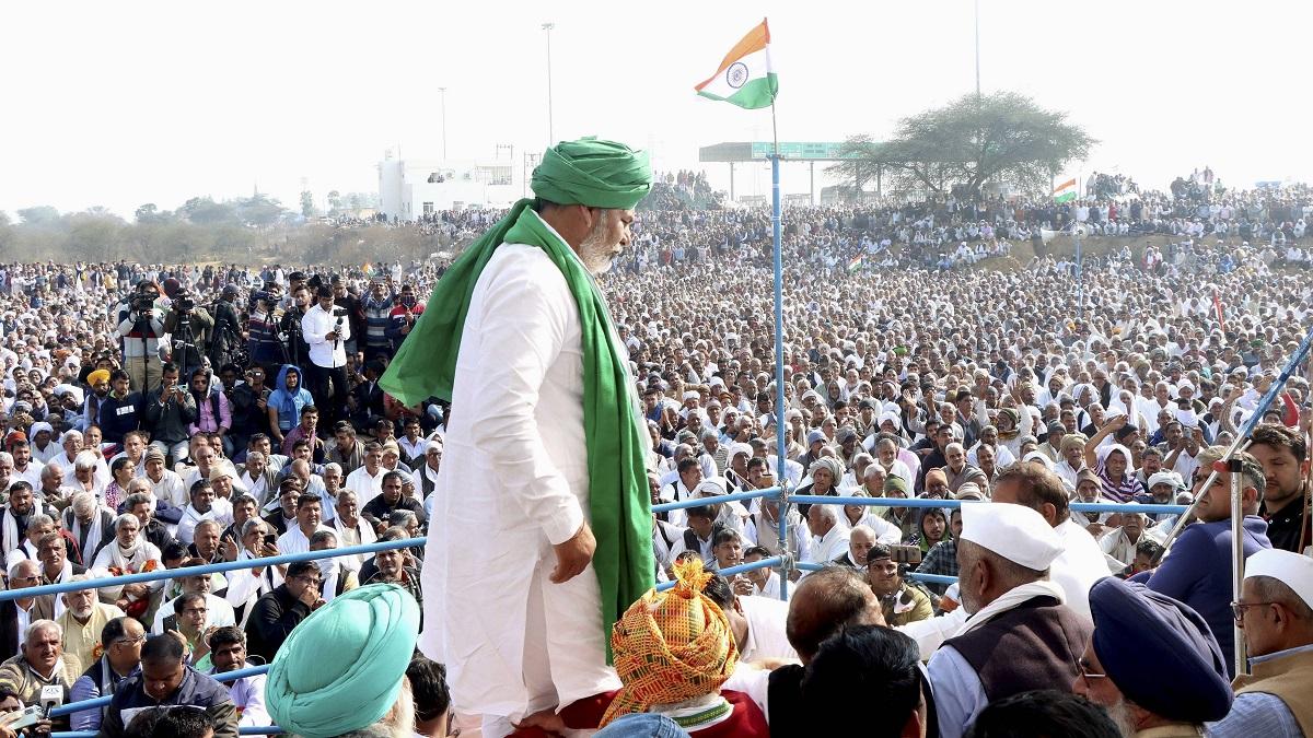 Farmers protest against Modi Government (Photo-PTI)