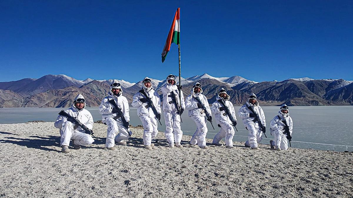 ITBP Soldiers at Ladakh (Photo-PTI)