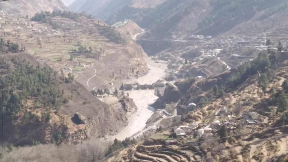 Chamoli glacier Burst (Photo-PTI)