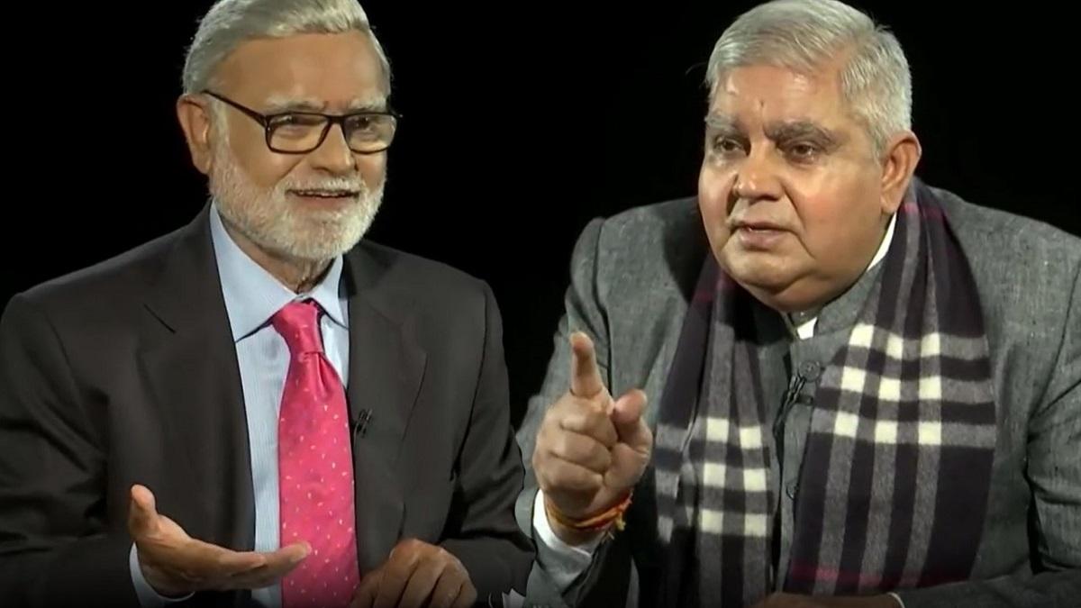 West Bengal Govern Jagdeep Dhankar with Prabhu Chawala