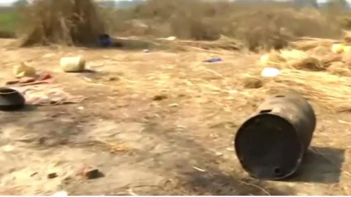 Kasganj Encounter site 