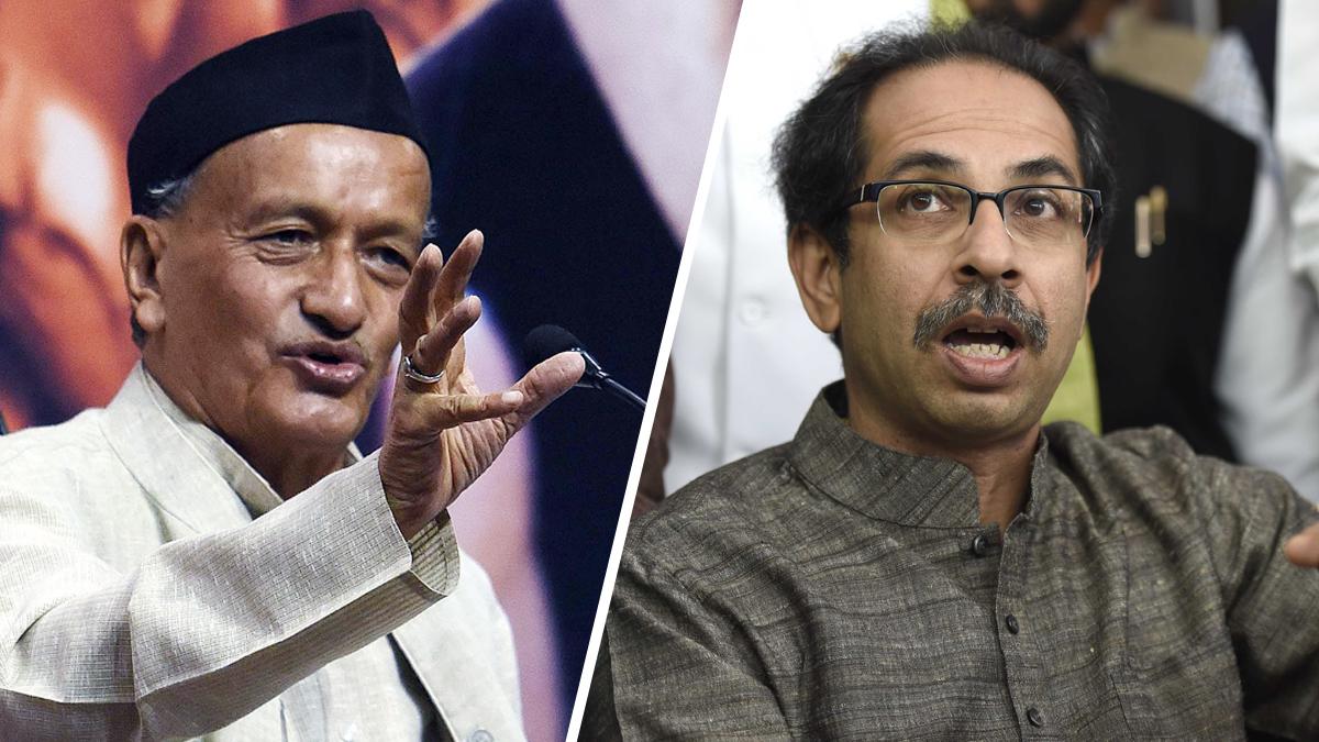 Governor BS Koshyari VS Uddhav Thackeray 