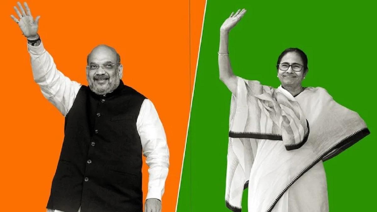 ममता बनर्जी और अमित शाह (फाइल फोटो-पीटीआई)