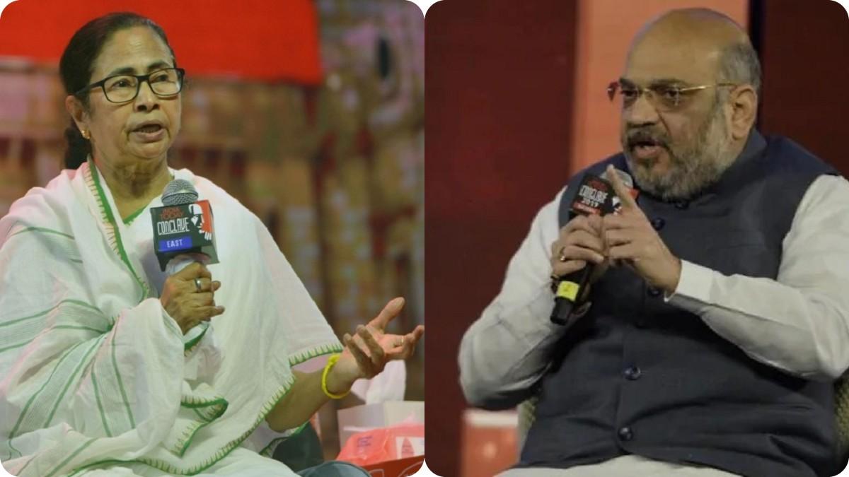 Mamata Banerjee Vs Amit Shah (Photo-India Today)