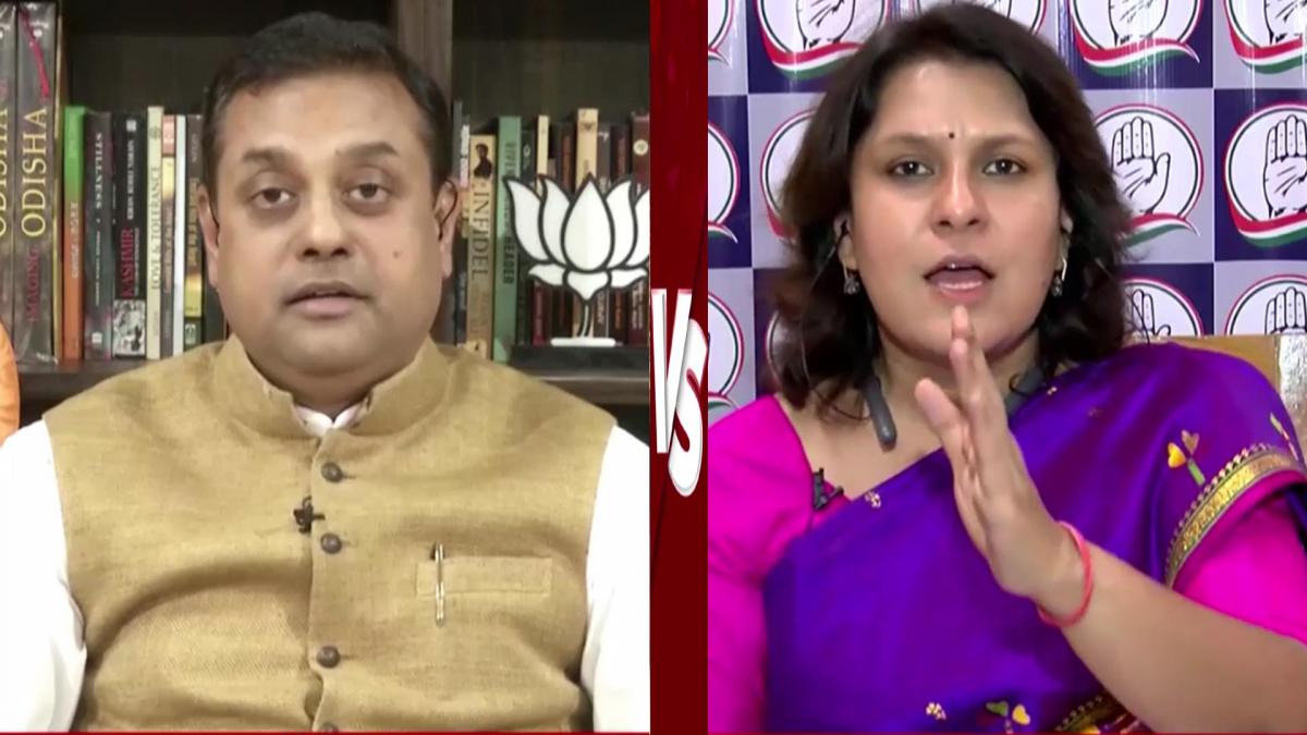supriya shrinate Vs Sambit Patra