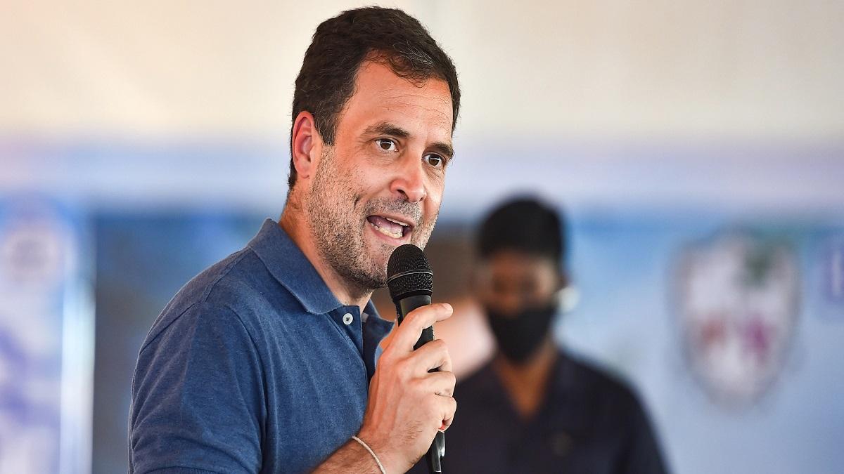 Congress leader Rahul Gandhi (Photo-PTI)