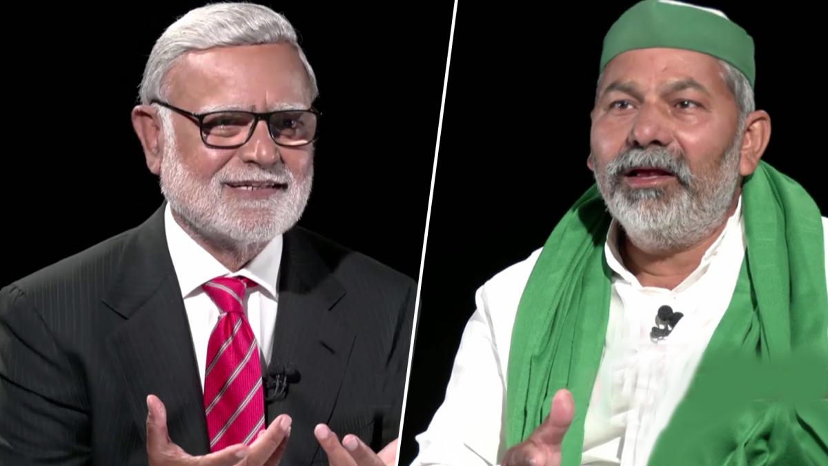 BKU Leader Rakesh Tikait  seedhi Baat