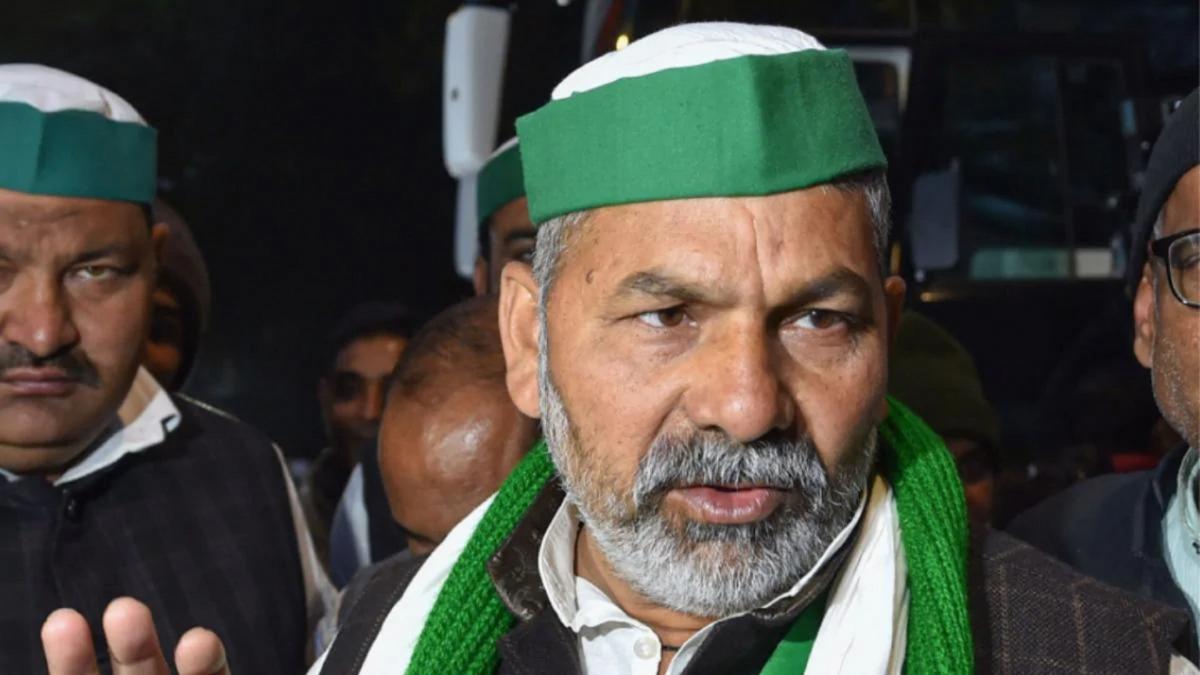 किसान नेता राकेश टिकैत