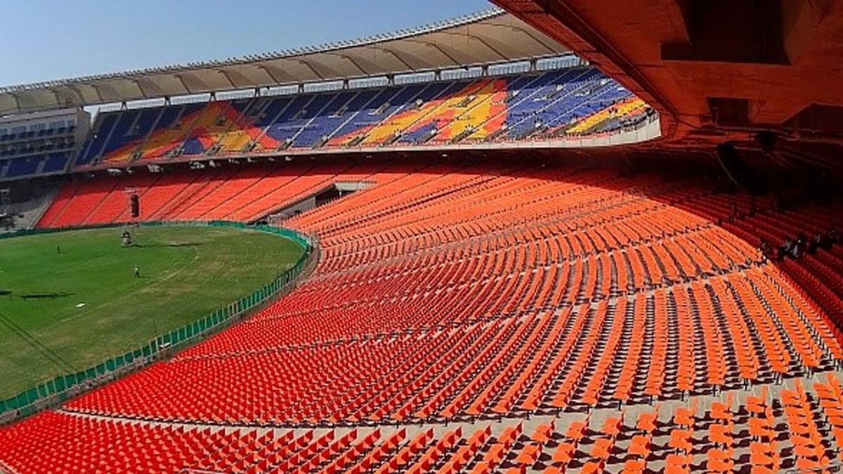 अहमदाबाद स्थित नरेंद्र मोदी स्टेडियम 