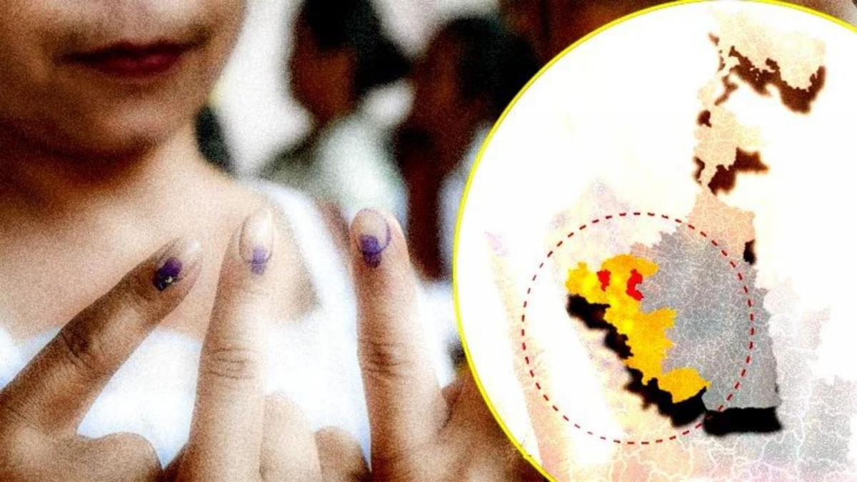 First phase of elections in Bengal (Picture Credits: India Today)