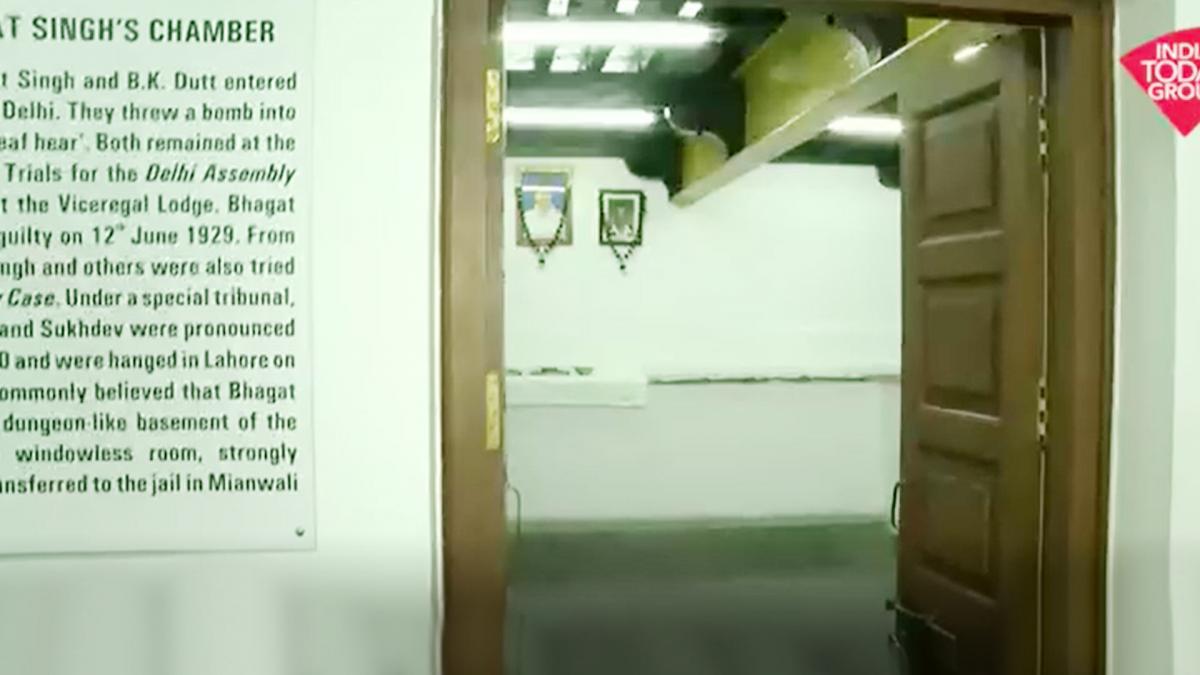 Delhi university basement where Bhagat Sing was kept