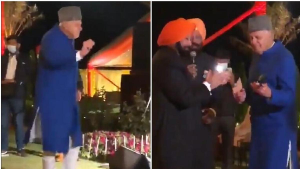 Farooq Abdullah and Amarinder Singh