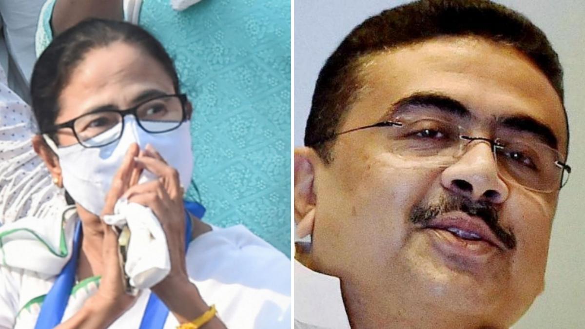  Mamata Banerjee Vs Suvendu Adhikari 