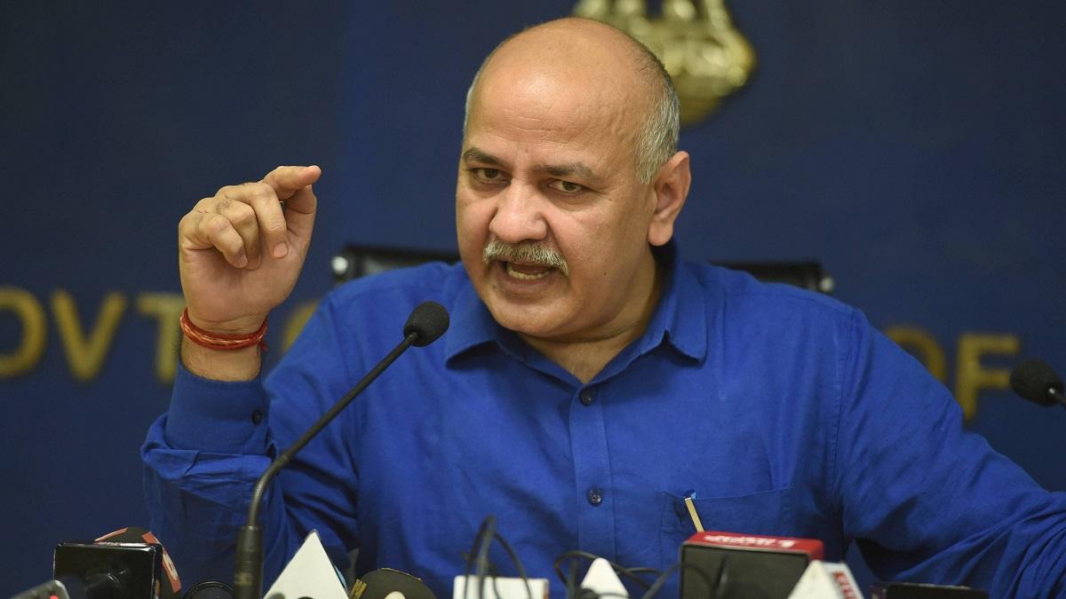 दिल्ली के शिक्षा मंत्री मनीष सिसोदिया (फाइल फोटो-PTI)