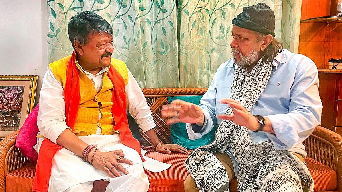 Bollywood Star Mithun Chakraborty (Photo-PTI)