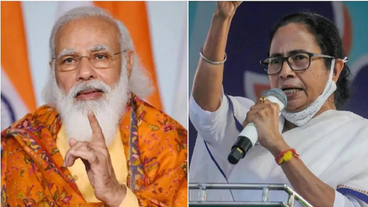 PM Modi-Mamata Banerjee
