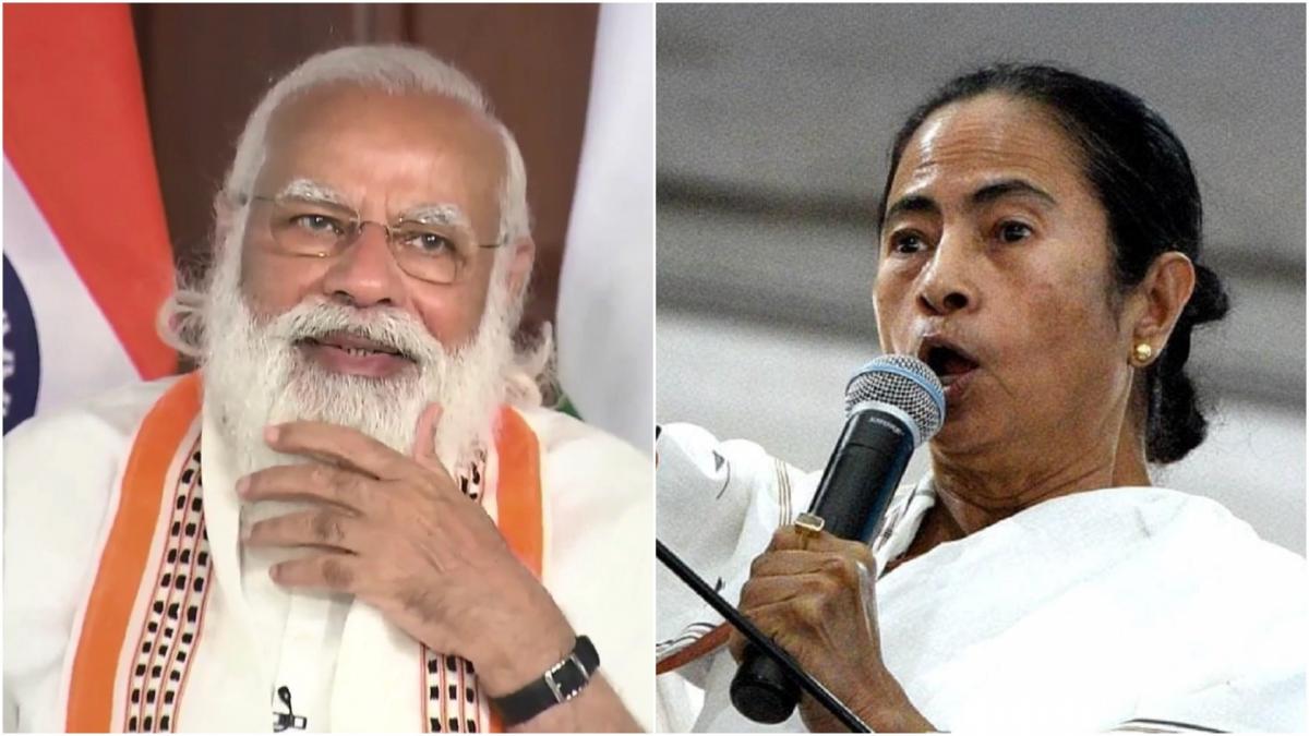 Narendra Modi & Mamata Banerjee